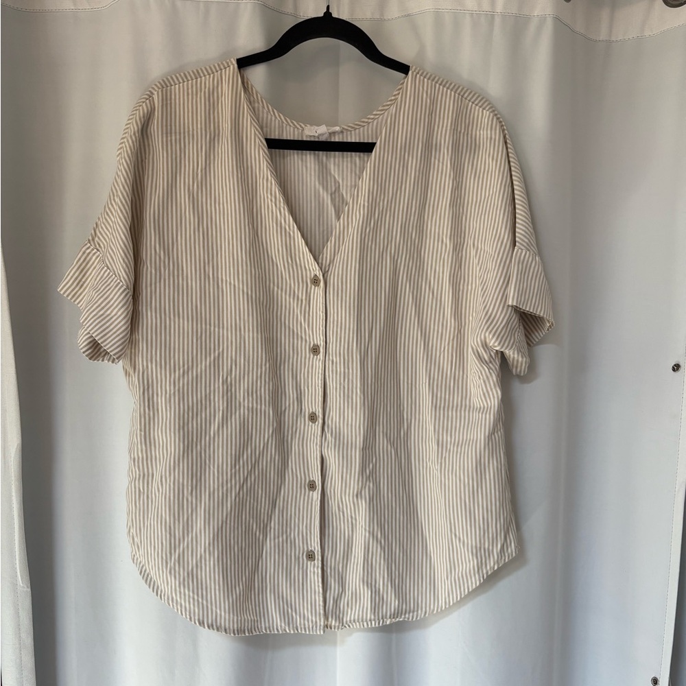 VETTA Boyfriend Shirt